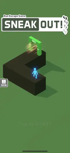画面をタップしてスニークアウトをプレイしていこう！